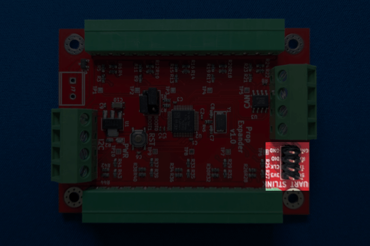 STM32 Analog Slave Prog and UART ports Prog and UART ports